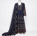 NOOR-E-LAILA Embroidered Net Maxi Dress | Pakistani Wedding Dress