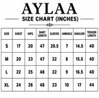 AYLAA Luxury Embroidered Chiffon Suit – 3 Piece Collection