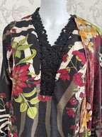 M Prints inspired Embroidered 3-Piece Suit | Pakistani Designer Dress