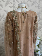 PEARLS Luxury Hand-Embellished Pakistani 3 piece Suit