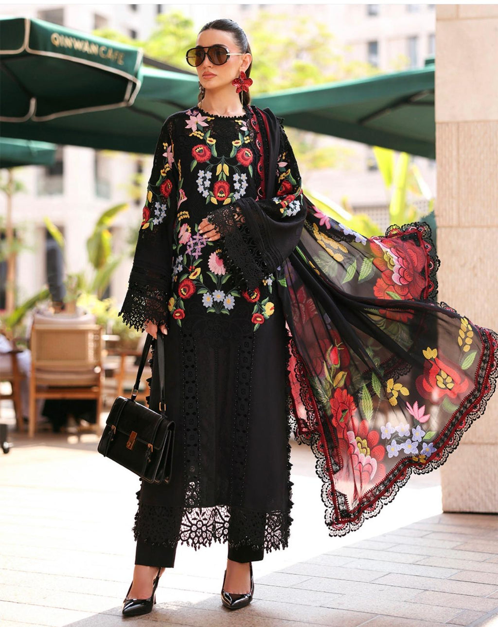Maria B Luxury Lawn 2026-10B ( original)