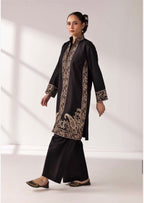 Khaddar Lux Premium Embroidered Suit – 4 Piece Collection