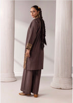 Khaddar Lux Premium Embroidered Suit – 4 Piece Collection