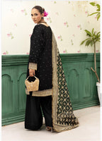 HAYA….Luxury 3 pcs embroidered chiffon suit