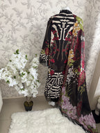 M Prints inspired Embroidered 3-Piece Suit | Pakistani Designer Dress