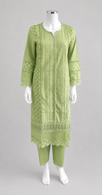 SUMAIRA-                                        3 pieces chikankari suit