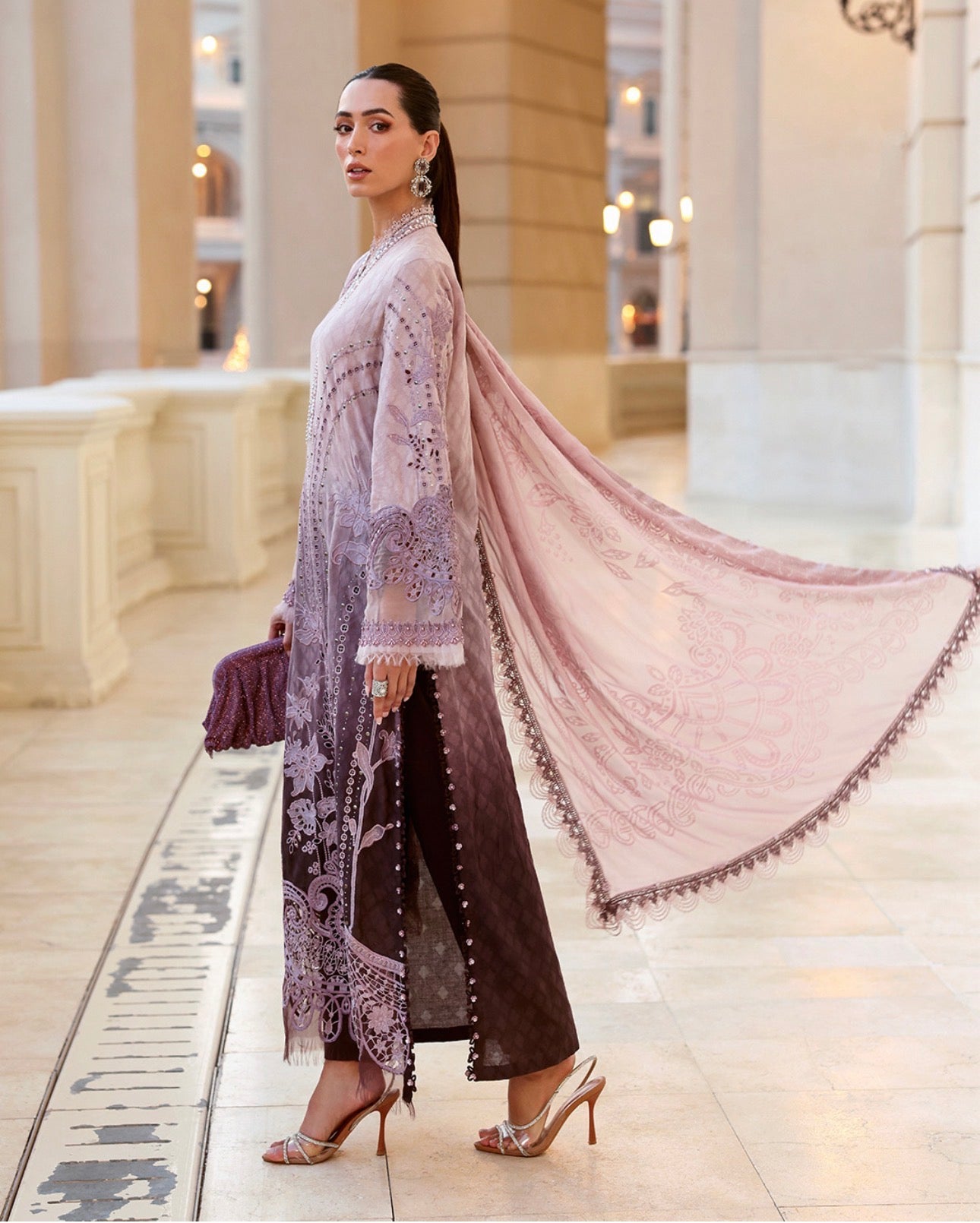 MARIA B LUXE LAWN 2026- 1B ( original)