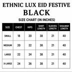 Black Embroidered Pakistani 3 Piece Suit – Luxury Eid Festive Wear