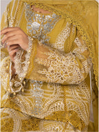 SONIYA Festive Embroidered 3 piece Chiffon Suit | Pakistani Designer Ready-to-Wear