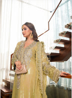 SITARA Luxury Embroidered 3 piece Chiffon Suit | Pakistani Designer Wedding Dress
