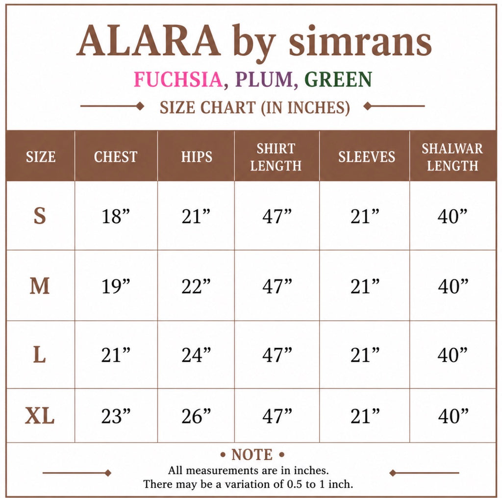 ALARA Luxury Embroidered Viscose with Soft Organza Dupatta-3 Piece suit