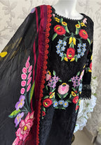 Maria B Luxury Lawn 2026-10B ( original)