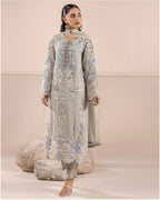 TT Luxury Embroidered Chiffon Suit – 3 Piece Collection