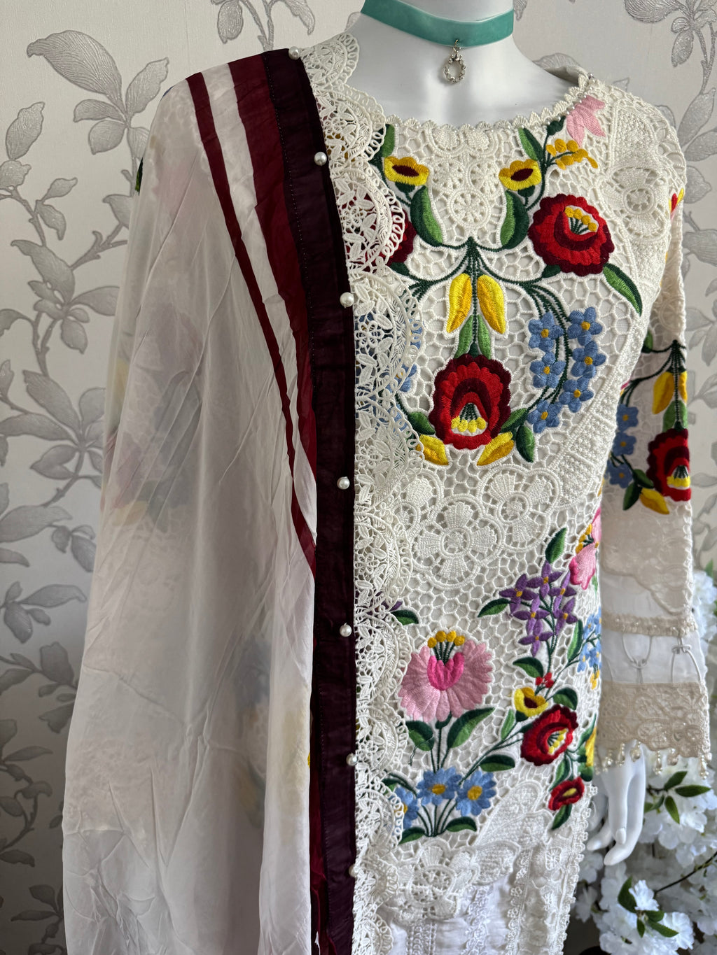 Maria B Luxury Lawn 2026-10A ( original)