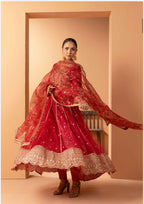 Luxury Embroidered Anarkali Pakistani Suit – Wedding & Bridal Party Wear
