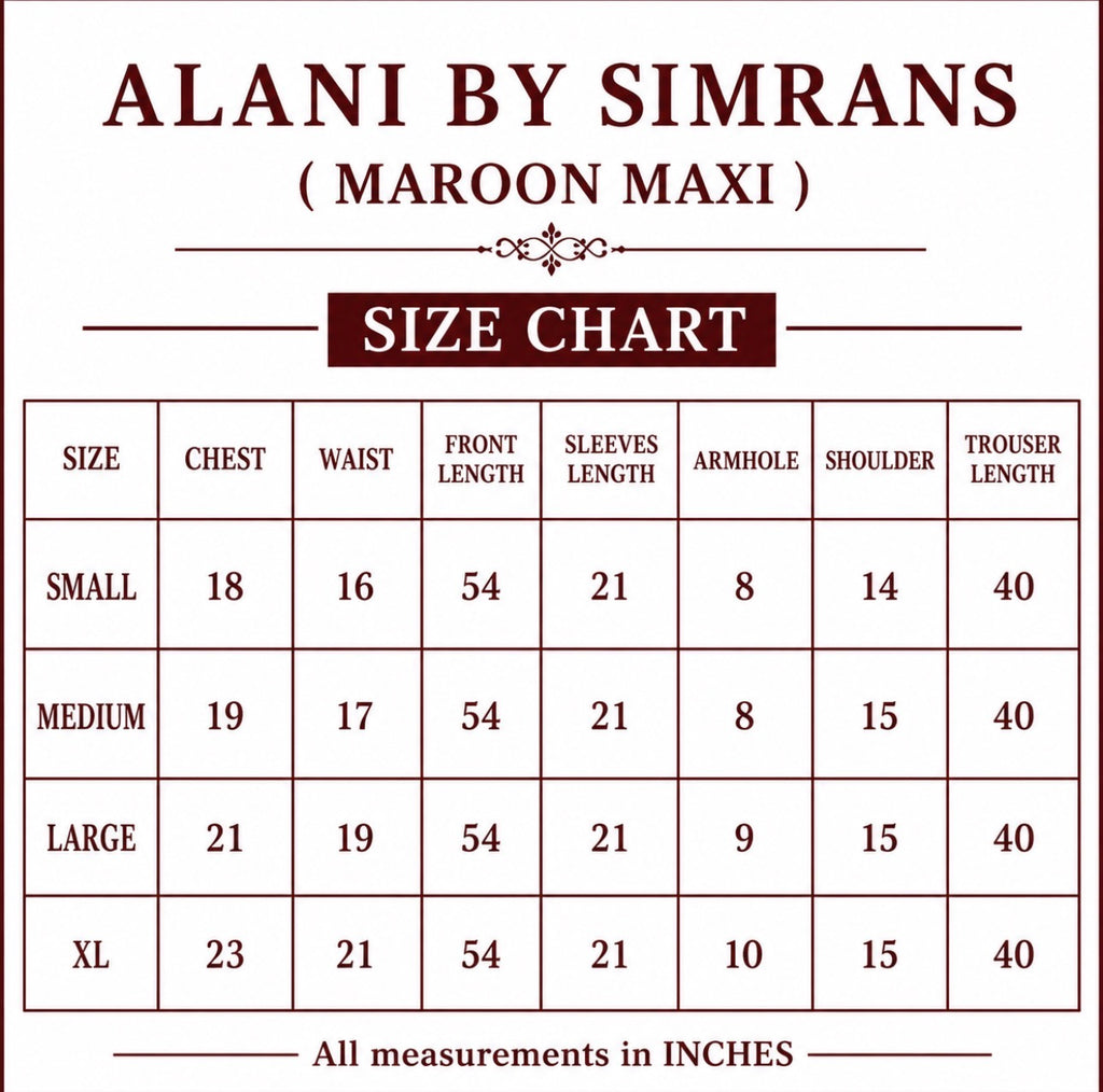 ALANI Royal Maroon Maxi Dress | Heavy Gold Embroidered Pakistani Formal Wear