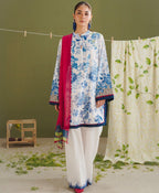 COCO Luxury Printed Lawn Suit – 3 Piece Collection