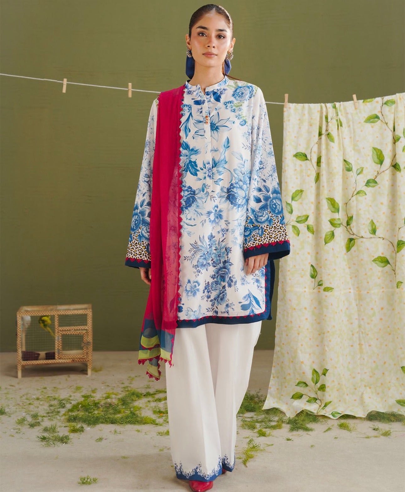 COCO Luxury Printed Lawn Suit – 3 Piece Collection