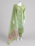 SUMAIRA-                                        3 pieces chikankari suit