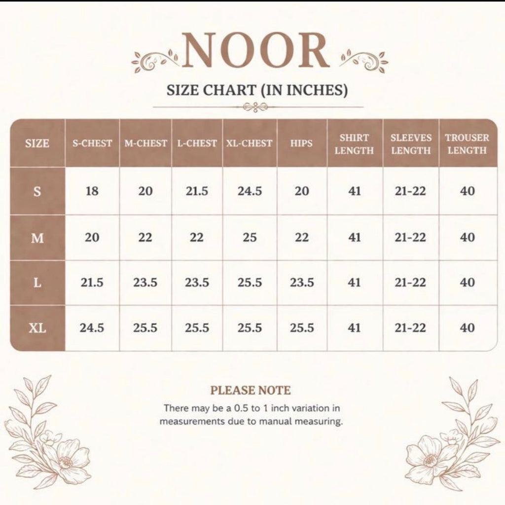 NOOR Luxury Embroidered Viscose -3 Piece Suit