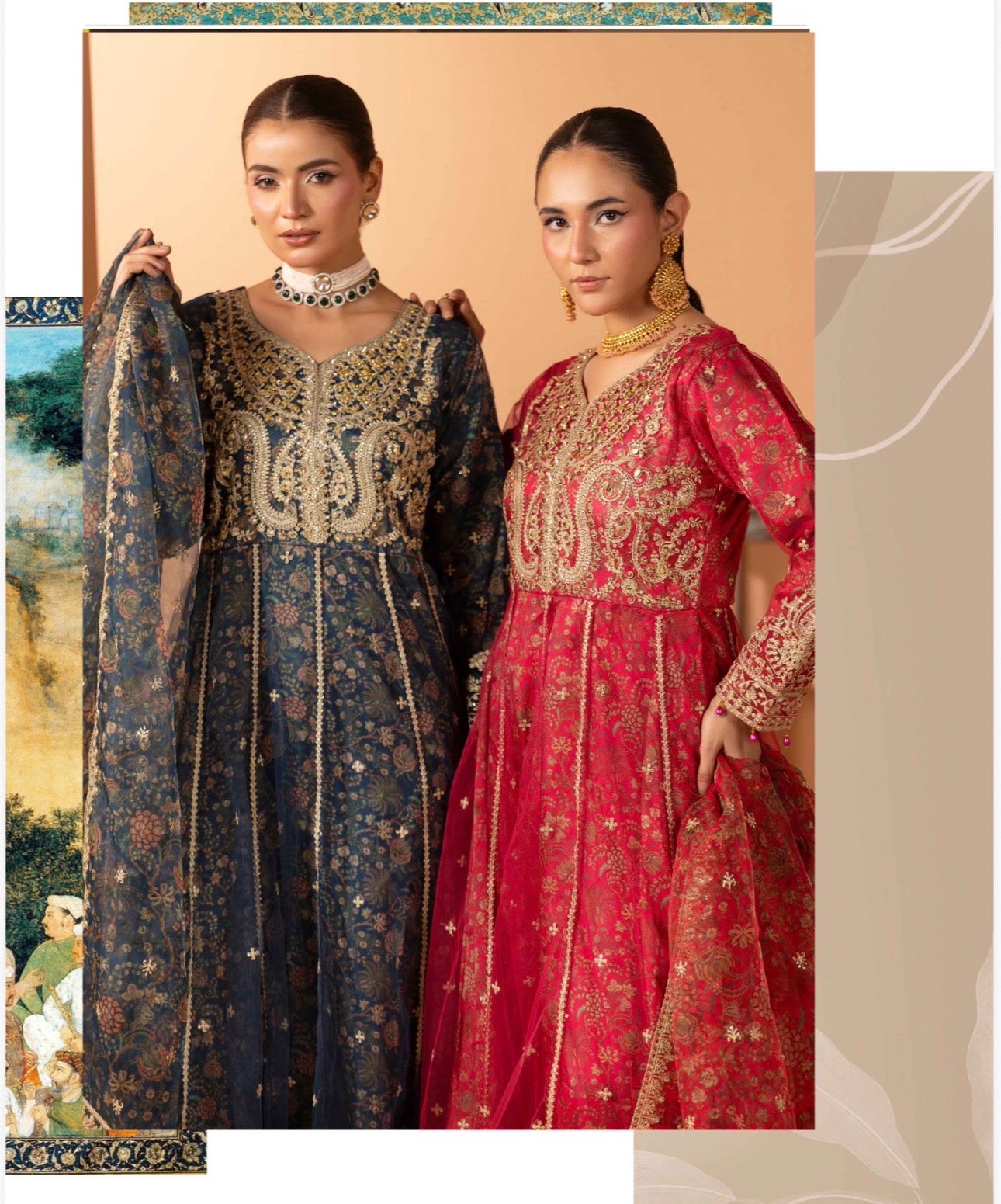 Luxury Embroidered Anarkali Pakistani Suit – Wedding & Bridal Party Wear