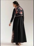 TUBA Luxury Embroidered Maxi Dress – 3 Piece Collection