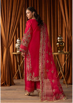 SANGEET Embroidered 3 piece Wedding Suit | Pakistani Mehndi, Mayon & Wedding Wear
