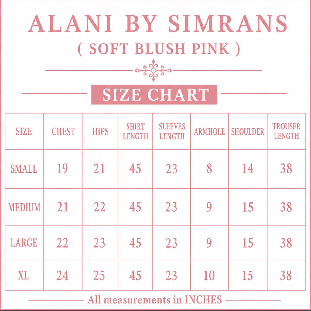 ALANI Soft Blush Pink Luxury Embroidered 3-Piece Suit | Pakistani Wedding & Party Wear