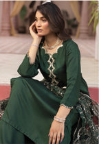 ALARA Luxury Embroidered Viscose with Soft Organza Dupatta-3 Piece suit