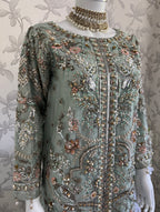 PEARLS Luxury Hand-Embellished Pakistani 3 pcs Suit