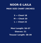 NOOR-E-LAILA Embroidered Net Maxi Dress | Pakistani Wedding Dress