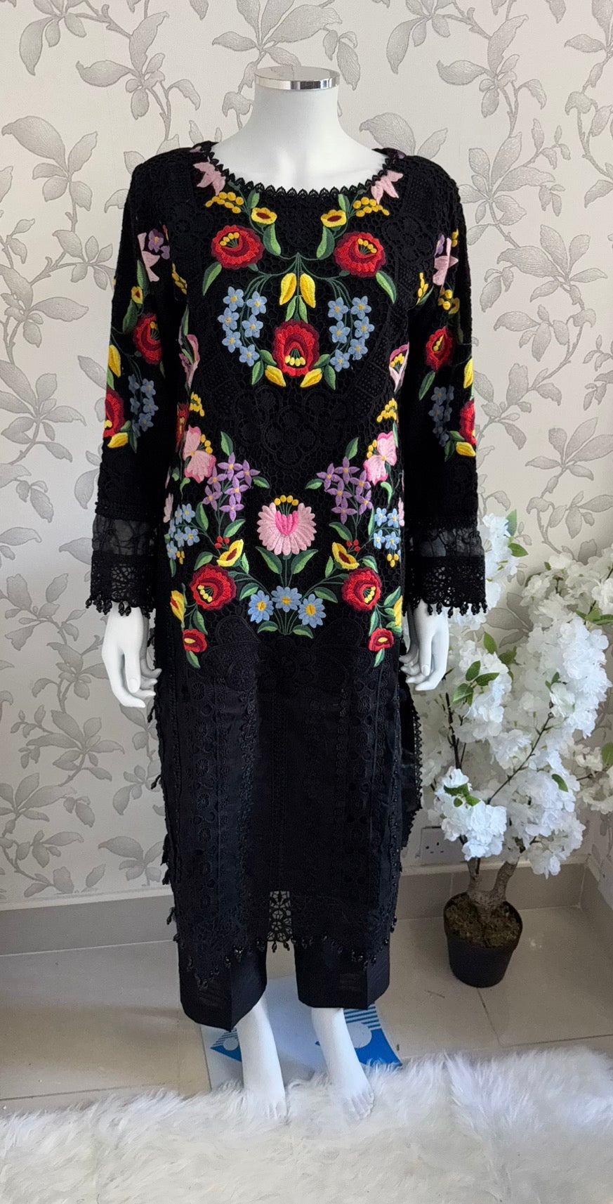 Maria B Luxury Lawn 2026-10B ( original)