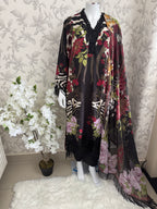 M Prints inspired Embroidered 3-Piece Suit | Pakistani Designer Dress