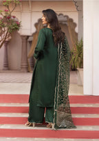 ALARA Luxury Embroidered Viscose with Soft Organza Dupatta-3 Piece suit