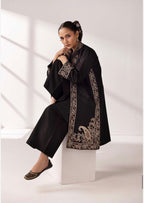 Khaddar Lux Premium Embroidered Suit – 4 Piece Collection
