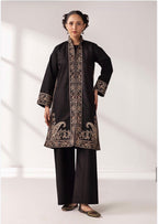 Khaddar Lux Premium Embroidered Suit – 4 Piece Collection