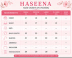HASEENA heavy Embroidered Chiffon Maxi dress| Pakistani Mehndi, Mayon & Wedding Wear