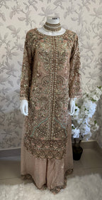 PEARLS Luxury Hand-Embellished Pakistani 3 piece Suit