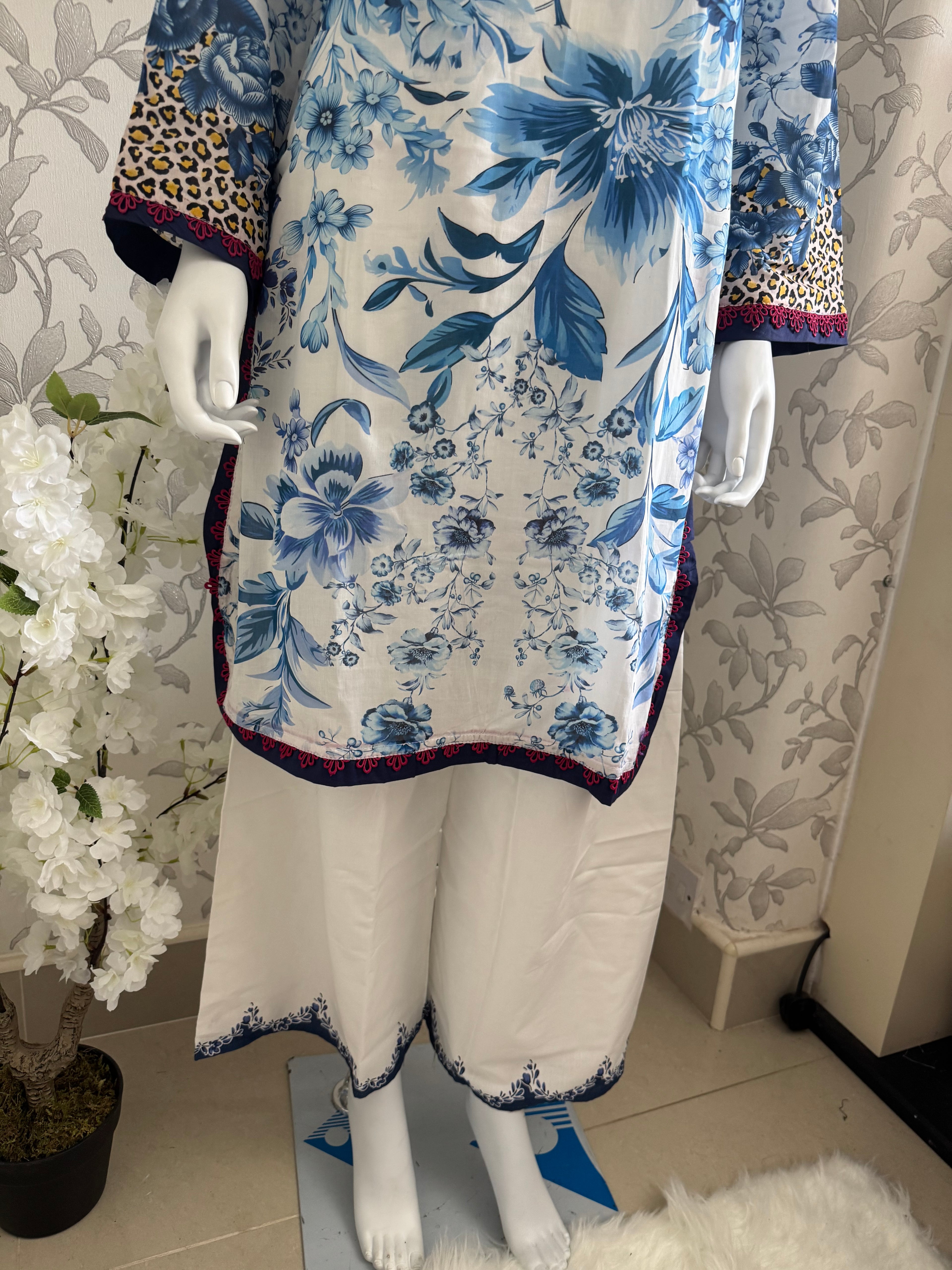 COCO Luxury Printed Lawn Suit – 3 Piece Collection