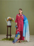 COCO Luxury Printed Lawn Suit – 3 Piece Collection