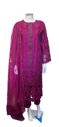 Luxury Embroidered 3 piece Lawn Suit for Eid & Special Occasions