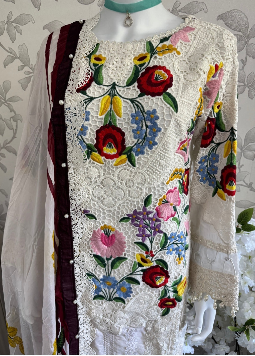 Maria B Luxury Lawn 2026-10A ( original)