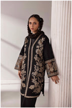 Khaddar Lux Premium Embroidered Suit – 4 Piece Collection