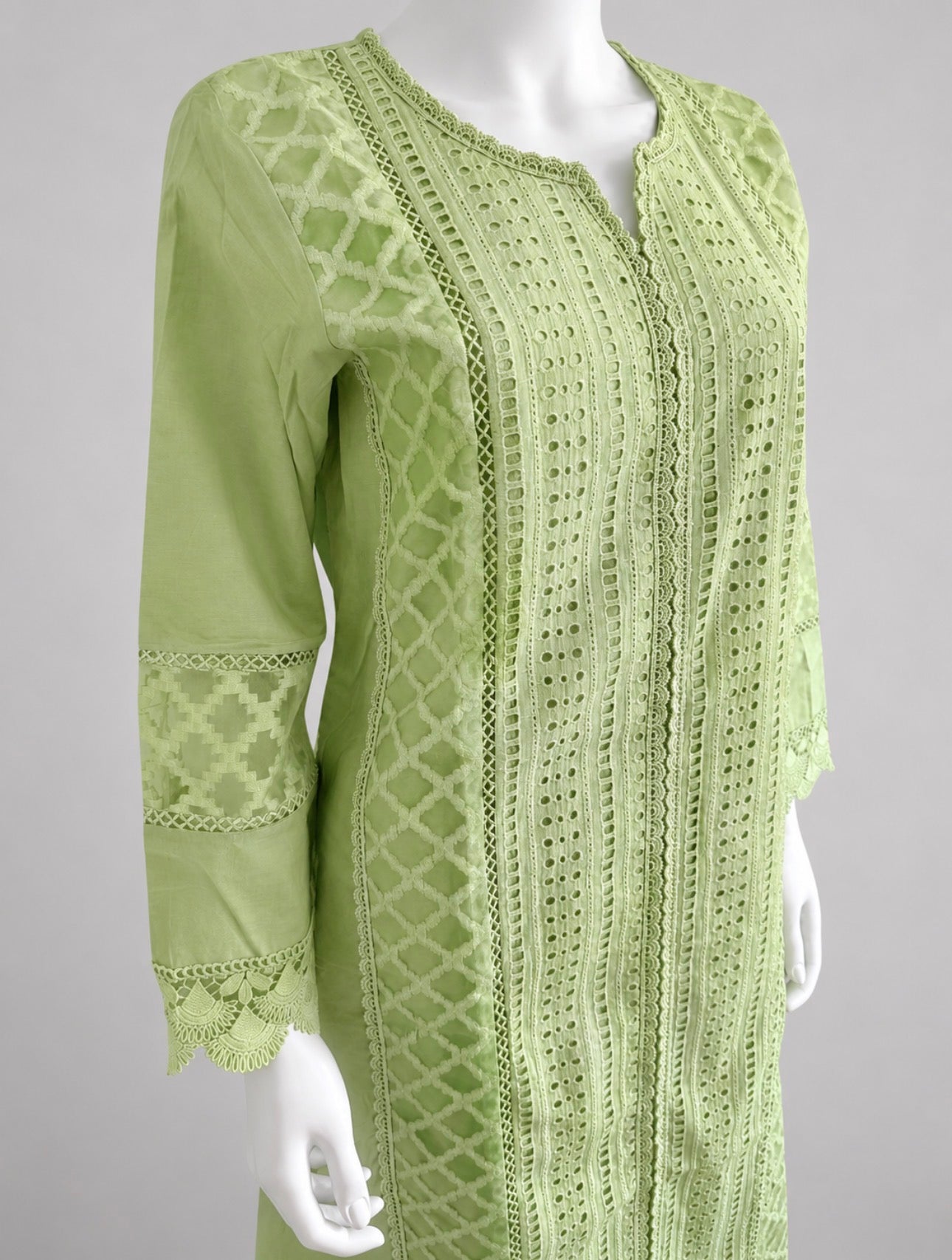 SUMAIRA-                                        3 pieces chikankari suit