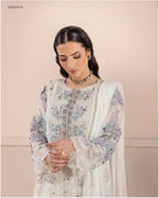TT Luxury Embroidered Chiffon Suit – 3 Piece Collection