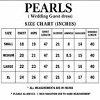 PEARLS -Pearl Champagne Hand-Embellished Luxury 3 pcs Suit
