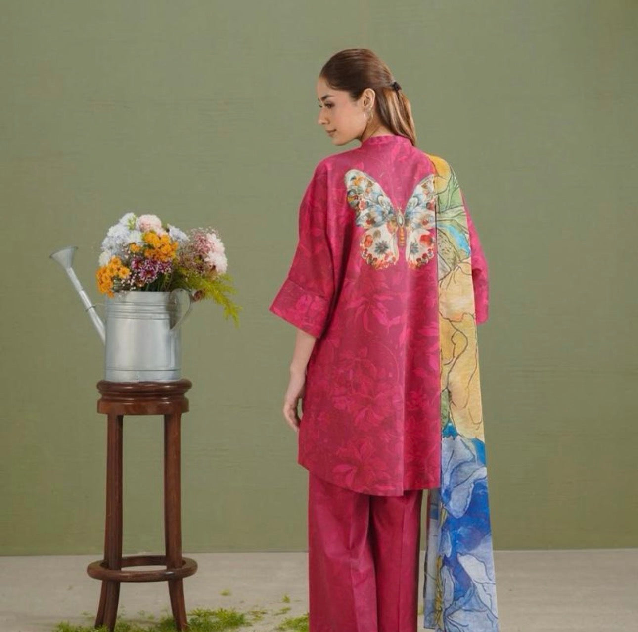 COCO Luxury Printed Lawn Suit – 3 Piece Collection