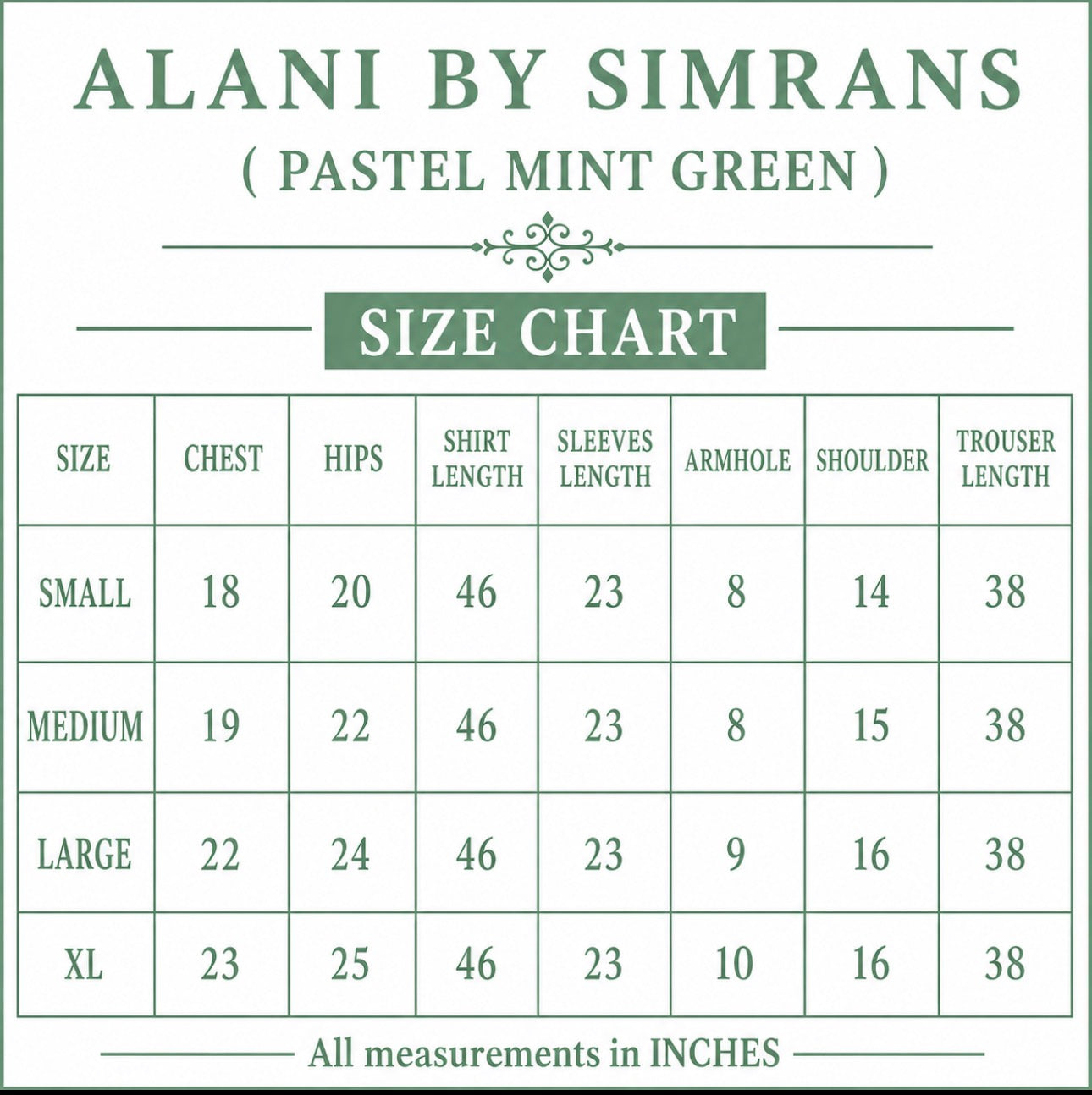 ALANI Pastel Mint Green Embroidered Pakistani Suit – Luxury 3 Piece Designer Set