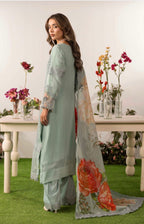 DIAMONDS Luxury Embroidered Chiffon Suit – 3 Piece Collection