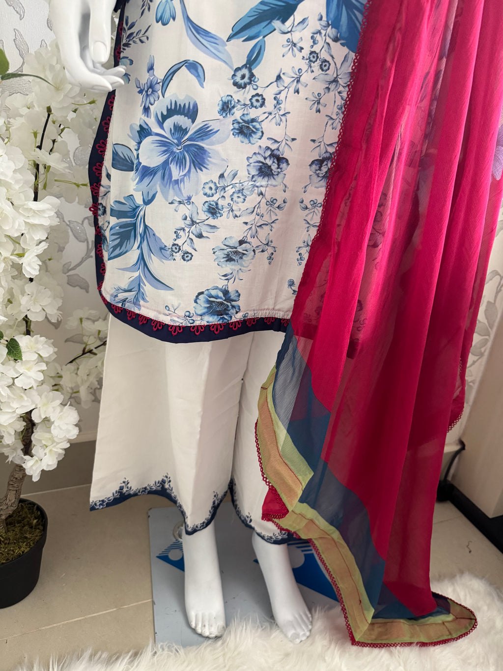 COCO Luxury Printed Lawn Suit – 3 Piece Collection